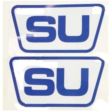 Aftermarket New Blue / White Decal Set Fits Ford Fits New Holland Tractor 4610SU E0NN16605EA